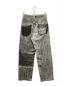 AMERI (アメリ) TROMPE L′OEIL DENIM PANTS グレー サイズ:26：16000円