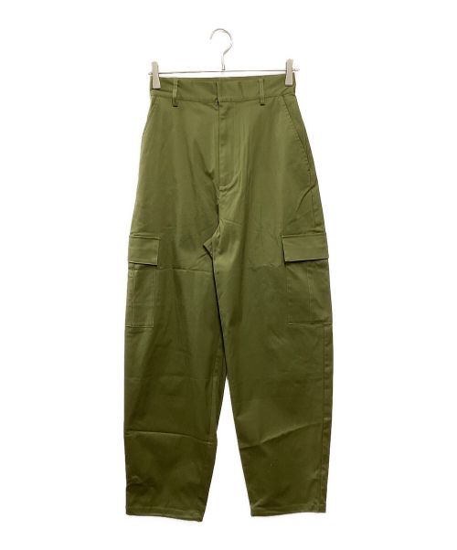 HeRIN.CYE（ヘリンドットサイ）HeRIN.CYE (ヘリンドットサイ) Military pants グリーン サイズ:38の古着・服飾アイテム