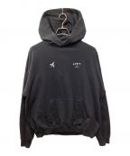 Lyft×CORリフト×コル）の古着「LIMITED FLAG HOODIE」｜ブラック