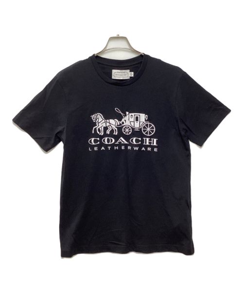 COACH（コーチ）COACH (コーチ) ホース アンド キャリッジ Tシャツ ブラック サイズ:Mの古着・服飾アイテム