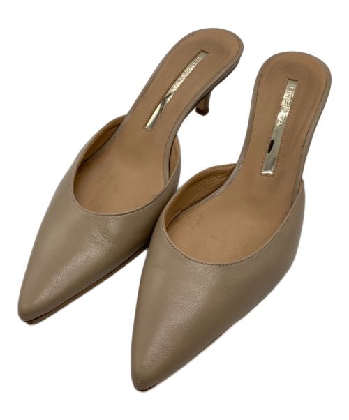 Brenta（ブレンタ）Brenta (ブレンタ) POINTED MULE ベージュ サイズ:36の古着・服飾アイテム