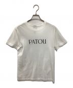 patouパトゥ）の古着「ロゴプリントTシャツ」｜ホワイト