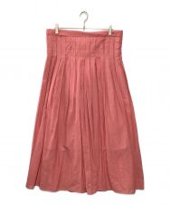 ELIN (エリン) コットンプリーツスカート ピンク サイズ:36 未使用品
