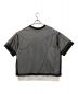 MAISON SPECIAL (メゾンスペシャル) Layered Tulle T-shirt ブラック×ホワイト サイズ:Free：8000円