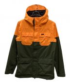 VOLCOMボルコム）の古着「Alternate Jkt」｜オレンジ×カーキ