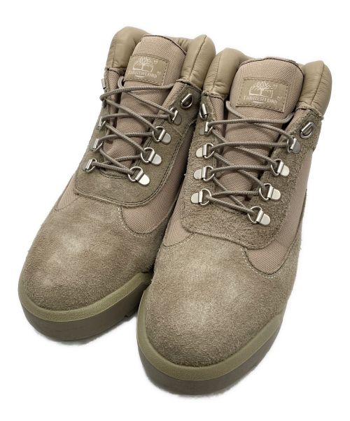 Timberland（ティンバーランド）Timberland (ティンバーランド) nonnative (ノンネイティブ) FIELD BOOT LACE UP ベージュ サイズ:US9の古着・服飾アイテム