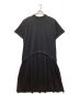 HeRIN.CYE（ヘリンドットサイ）の古着「Cut relax dress」｜ブラック