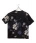 LAD MUSICIAN (ラッドミュージシャン) BIG T-SHIRT 14/1 T-CLOTH INKJET FLOWER ブラック サイズ:44：6000円