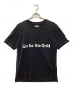 TAKAHIROMIYASHITA TheSoloIst.タカヒロミヤシタ ザソロイスト）の古着「Go for the Gold S/S Tee」｜ブラック