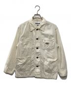 Schottショット）の古着「CHAMBRAY WORK COVERALL」｜アイボリー