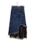 AULA (オーラ) REMAKE DENIM SKIRT インディゴ：6000円