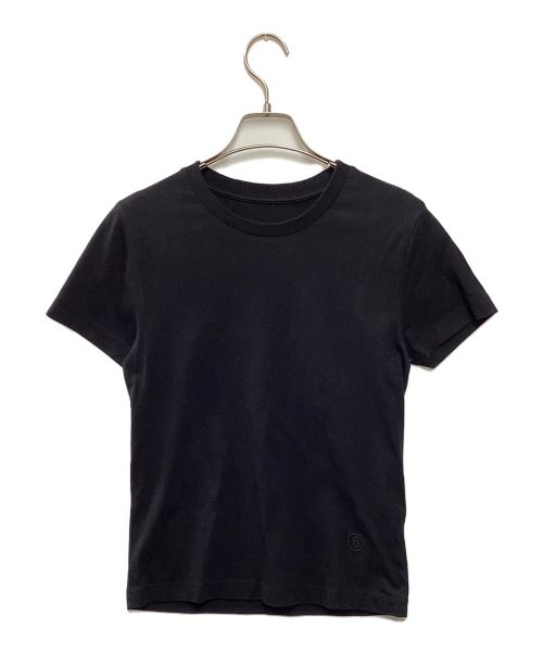 MM6 Maison Margiela（エムエムシックス メゾンマルジェラ）MM6 Maison Margiela (エムエムシックス メゾンマルジェラ) クルーネックTシャツ ブラック サイズ:Sの古着・服飾アイテム