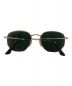 RAY-BAN (レイバン) HEXAGONAL FLAT LENSES ゴールド×ブルー サイズ:52 21 145：6000円