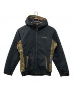 Columbiaコロンビア）の古着「LOMAVISTA HUNTING PATTERND HOODIE JACKET」｜ブラック