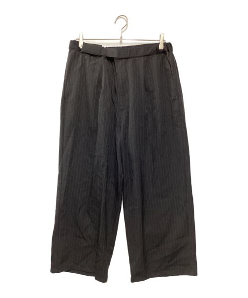 Graphpaper（グラフペーパー）Graphpaper (グラフペーパー) WIDE COOK PANTS ブラック サイズ:Freeの古着・服飾アイテム