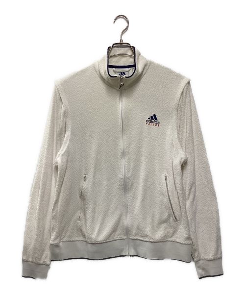 adidas（アディダス）adidas (アディダス) PALACE (パレス) On Court Towel Track Jacket ホワイト サイズ:2XOの古着・服飾アイテム