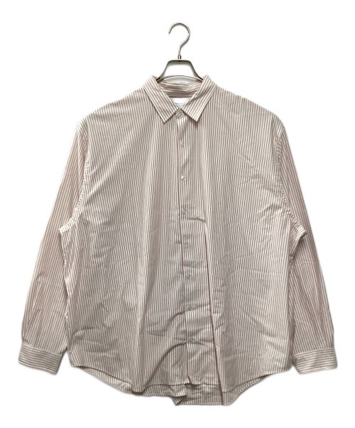 KANEMASA（カネマサ）KANEMASA (カネマサ) LONDON STRIPE DRESS JERSEY SHIRT ホワイト サイズ:4の古着・服飾アイテム