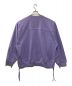 MAISON SPECIAL (メゾンスペシャル) Heavy-Weight Sweat Prime-Over Side Zip Crew Neck Pullover パープル サイズ:2：6000円