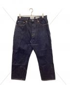 YAECAヤエカ）の古着「DENIM PANTS WIDE TAPERED」｜インディゴ