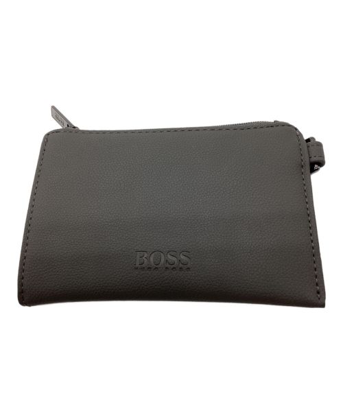 BOSS HUGO BOSS（ボス ヒューゴボス）BOSS HUGO BOSS (ボス ヒューゴボス) コインケース グレーの古着・服飾アイテム