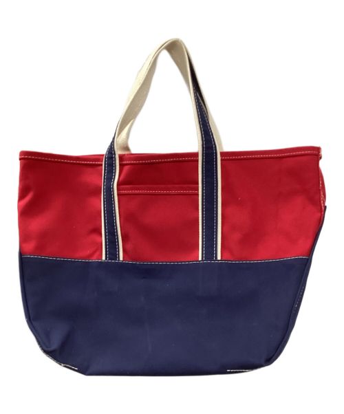 L.L.Bean（エルエルビーン）L.L.Bean (エルエルビーン) BEAMS (ビームス) BOAT AND TOTE レッドの古着・服飾アイテム