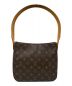 LOUIS VUITTON (ルイ ヴィトン) ルーピングMM ブラウン：70000円