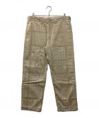 SUPREMEシュプリーム）の古着「Paisley Grid Chino Pant」｜ベージュ