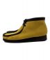 CLARKS ORIGINALS (クラークス オリジナルズ) JAMAICA BEE WALLABEE BOOT SUEDE イエロー×ブラック サイズ:91\2：15000円