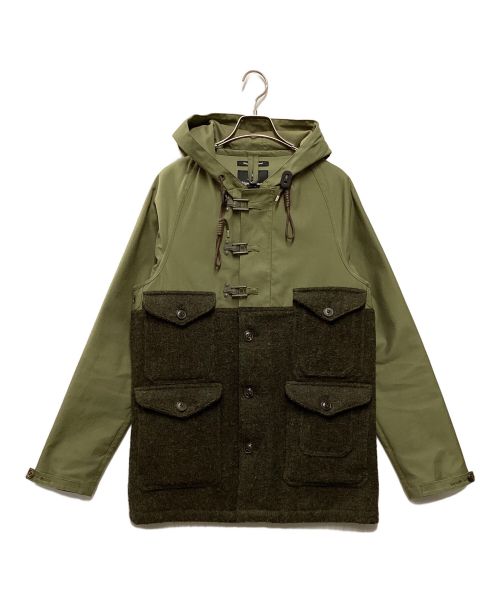 NIGEL CABOURN（ナイジェルケーボン）NIGEL CABOURN (ナイジェルケーボン) Harris Tweed (ハリスツイード) カメラマンジャケット カーキ サイズ:48の古着・服飾アイテム