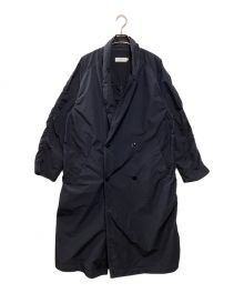 Graphpaper（グラフペーパー）の古着「SHAWL COLLAR SHOP COAT」｜ネイビー