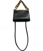 STELLA McCARTNEYステラマッカートニー）の古着「Small Chunky Chain Bag」｜ブラック