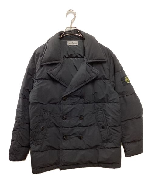 STONE ISLAND（ストーンアイランド）STONE ISLAND (ストーンアイランド) Cotton Nylon Ripstop Down Jacket ブラック サイズ:SizeXLの古着・服飾アイテム