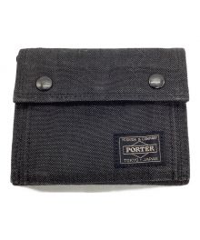 PORTER（ポーター）の古着「SMOKY3つ折り財布」｜グレー