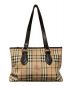 BURBERRY (バーバリー) ノバチェックトートバッグ ベージュ：16000円