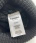 中古・古着 SUPREME (シュプリーム) loose gauge beanie ブラック：6000円