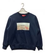 SUPREMEシュプリーム）の古着「Aerial Crewneck」｜ネイビー