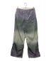 YOKE（ヨーク）の古着「SPRAY PRINTED MILITARY WIDE EASY PANTS」｜パープル