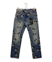 LEVI'S PReMIUM×Disney MICKEY MOUSE（リーバイスプレミアム×ディズニーミッキー マウス）の古着「501R Original Fit Men's Jeans」｜インディゴ