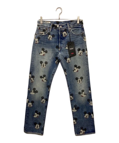 LEVI'S PReMIUM（リーバイスプレミアム）LEVI'S PReMIUM (リーバイスプレミアム) Disney MICKEY MOUSE (ディズニーミッキー マウス) 501R Original Fit Men's Jeans インディゴ サイズ:W30×L30 未使用品の古着・服飾アイテム