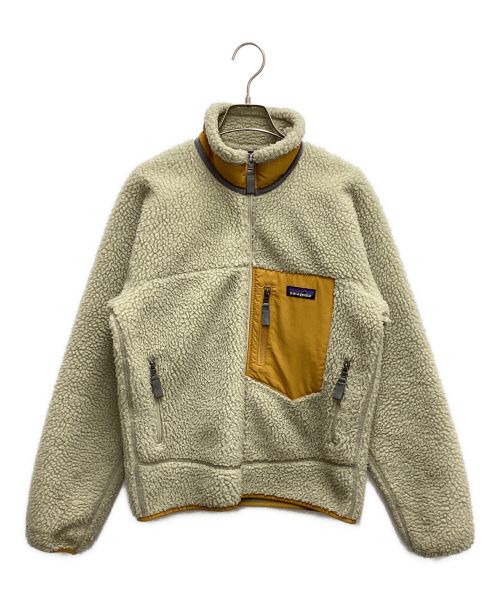 Patagonia（パタゴニア）Patagonia (パタゴニア) CLASSIC RETRO X JACKET アイボリー サイズ:XSの古着・服飾アイテム