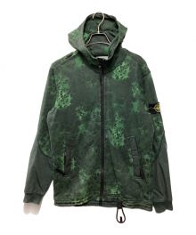 STONE ISLAND（ストーンアイランド）の古着「ALLIGATOR CAMOジップパーカー」｜グリーン