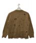 TAKAHIROMIYASHITA TheSoloIst. (タカヒロミヤシタ ザソロイスト) grunge Knit cardigan ブラウン サイズ:44：45000円