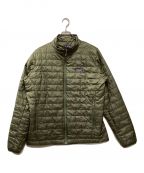 Patagoniaパタゴニア）の古着「MEN'S NANO PUFF JACKET」｜オリーブ