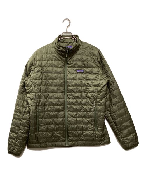 Patagonia（パタゴニア）Patagonia (パタゴニア) MEN'S NANO PUFF JACKET オリーブ サイズ:Lの古着・服飾アイテム