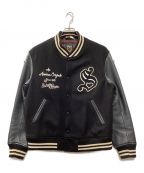 Schottショット）の古着「STADIUM JACKET AMERICAN ORIGINAL」｜ブラック