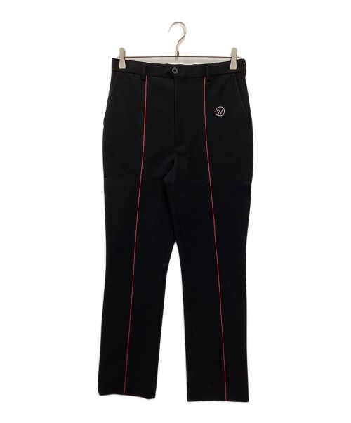 JOHN LAWRENCE SULLIVAN（ジョン ローレンス サリバン）JOHN LAWRENCE SULLIVAN (ジョン ローレンス サリバン) CENTER LINE PANTS ブラック サイズ:44の古着・服飾アイテム