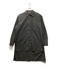 Y-3（ワイスリー）の古着「U CRFT GRAPHIC LONG SHIRT」｜ブラック