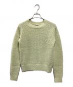 AURALEEオーラリー）の古着「ALPACA WOOL KNIT PULLOVER」｜イエロー