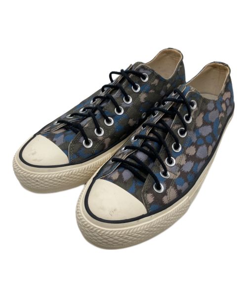 nonnative（ノンネイティブ）nonnative (ノンネイティブ) DWELLER TRAINER LOW LIBERTY ブルー×オリーブ サイズ:US8.5の古着・服飾アイテム