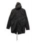 ALPHA (アルファ) UNDEFEATED (アンディフィーテッド) NYLON M-65 FISHTAIL JACKET ブラック サイズ:M 未使用品：12000円